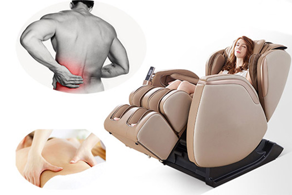 Sử dụng ghế massage giảm đau lưng
