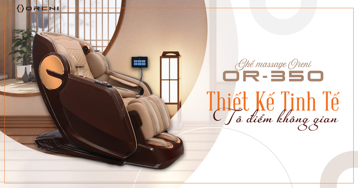 Ghế massage Oreni Or-250 thiết kế tinh tế