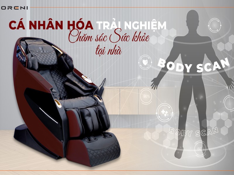 Công nghệ Body Scan trên ghế massage là gì