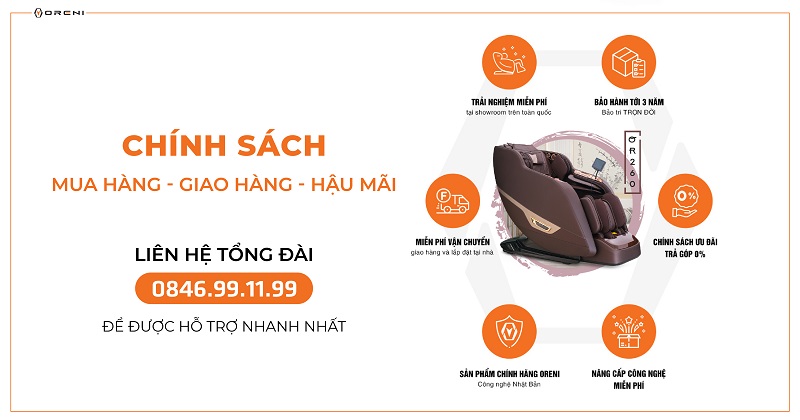 Ghế massage toàn thân Oreni OR-260