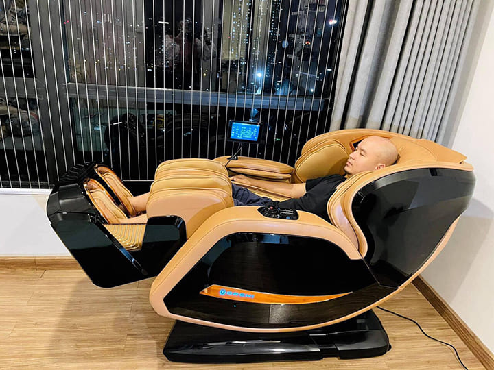 Ghế massage Oreni OR-520 Plus được trang bị con lăn 5D thông minh thế hệ mới