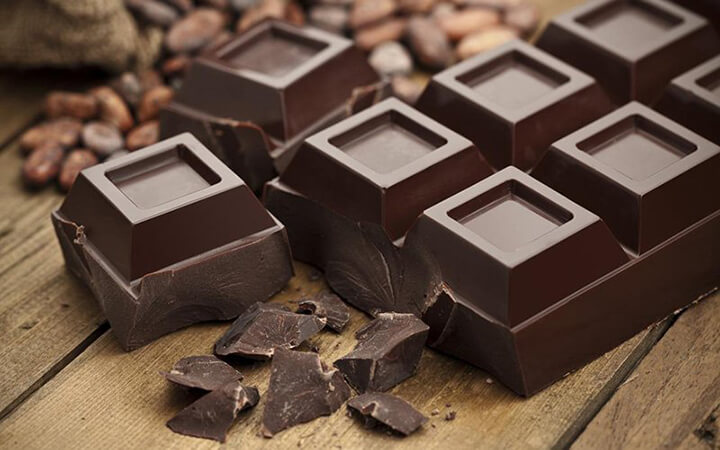 Sô cô la đen giúp tăng cường lưu thông máu
