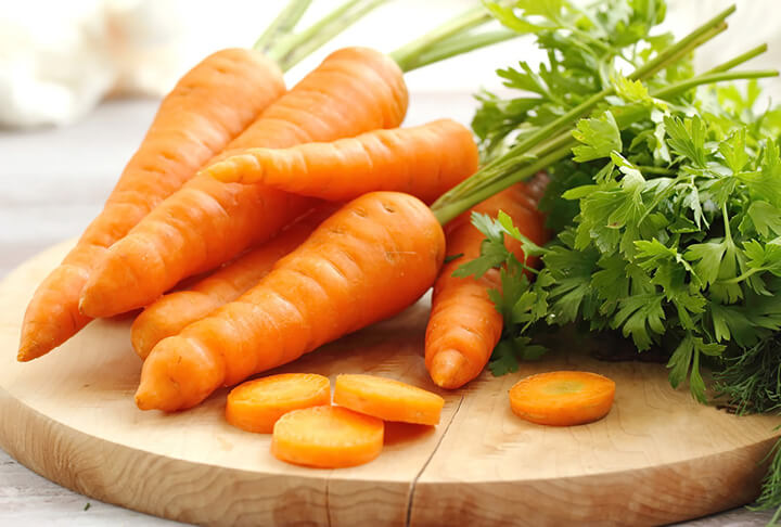 Cà rốt chứa nhiều chất dinh dưỡng cần thiết cho cơ thể
