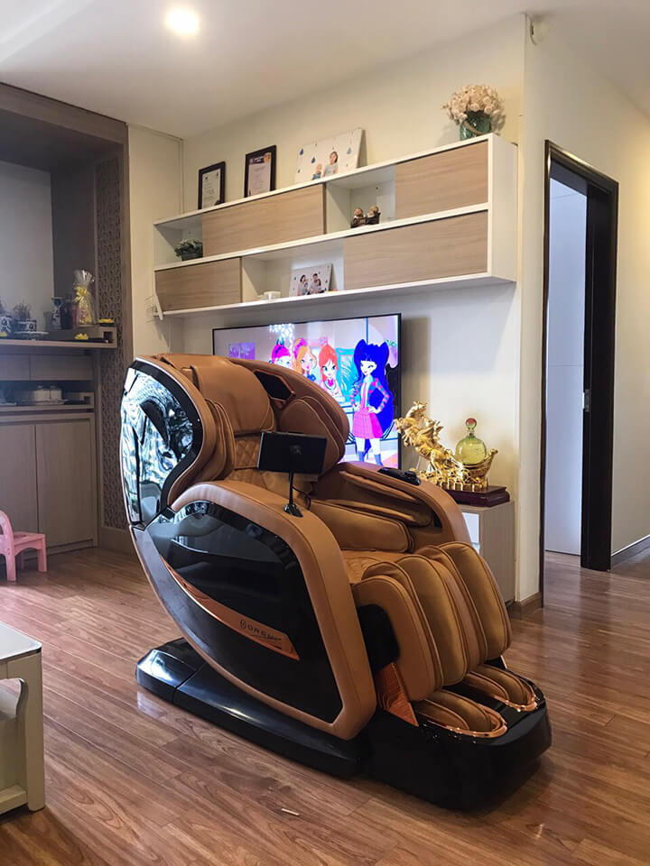Ghế massage là sản phẩm chăm sóc sức khoẻ cần cho mọi gia đình Việt