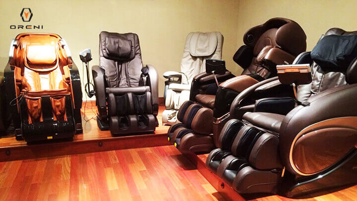 Ghế massage cũ, đã qua sử dụng khó sửa chữa hơn so với sản phẩm mới