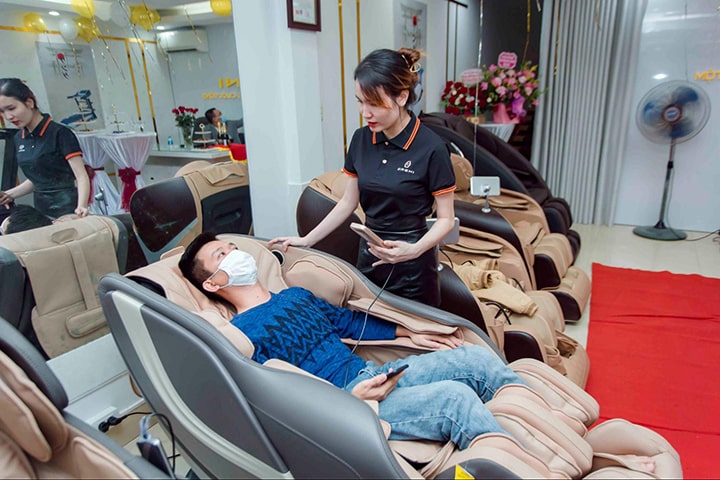 Ghế massage Oreni ứng dụng công nghệ tiên tiến nhất hiện nay