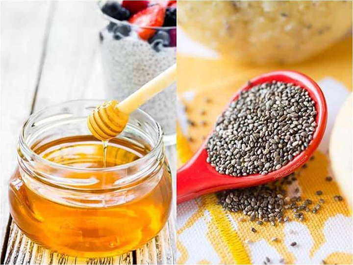 Hạt Chia pha mật ong giúp bạn có vóc dáng thon gọn