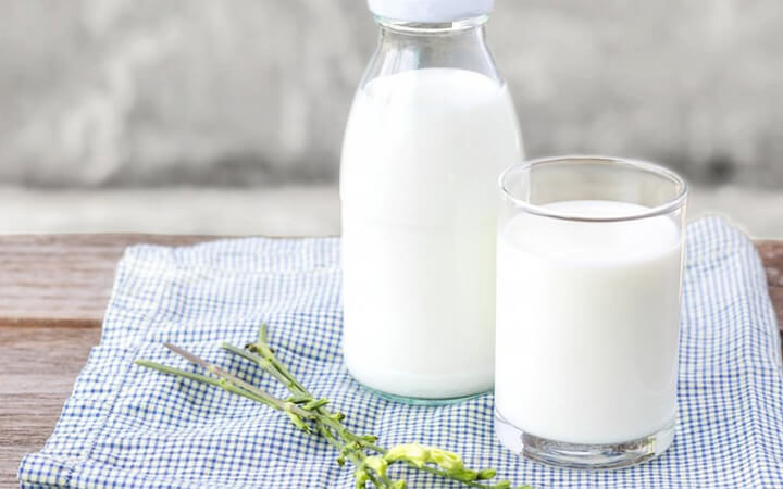 Sữa tươi không đường giàu dưỡng chất, ít calo rất tốt cho việc giảm cân
