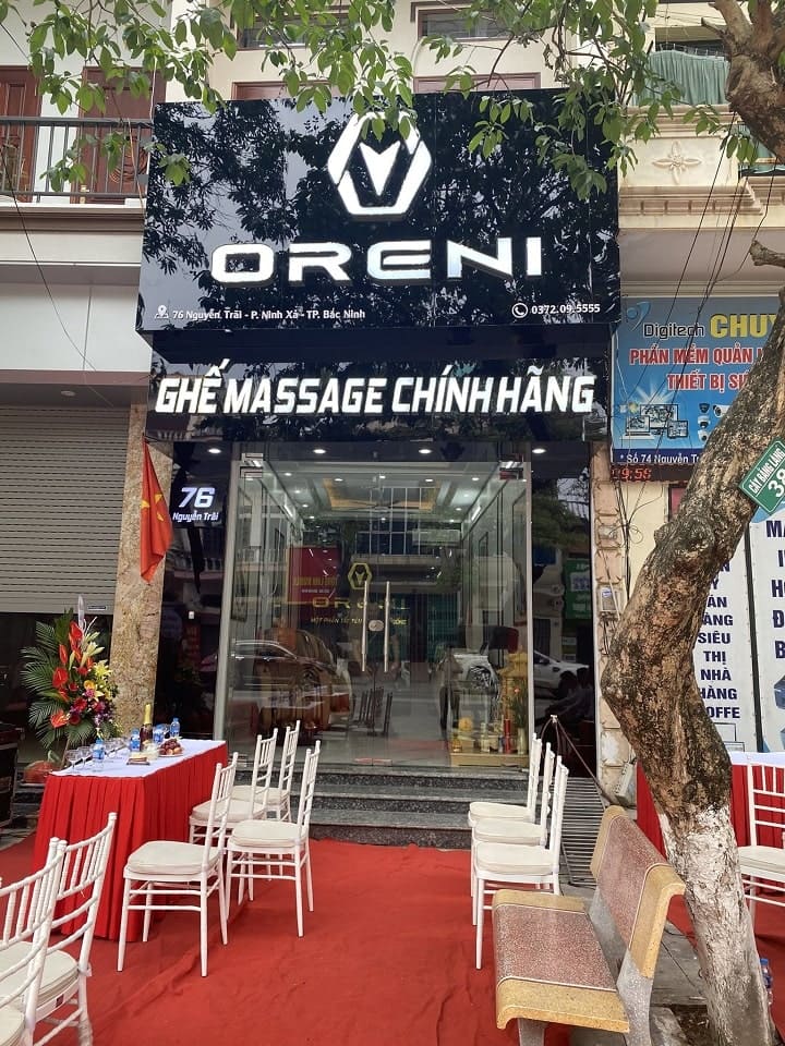 Showroom ghế massage Oreni Bắc Ninh