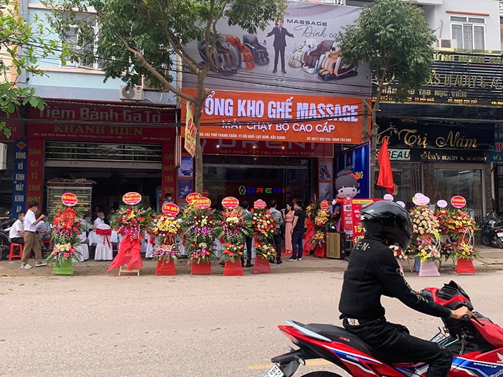 Hình ảnh showroom ghế massage Oreni Lục Nam - Bắc Giang