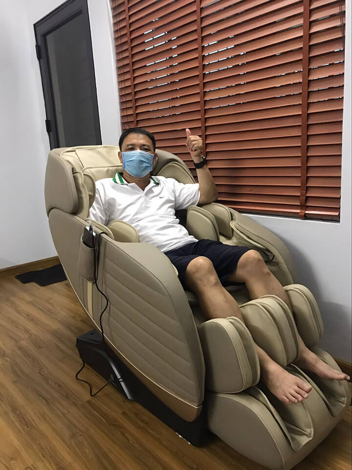 Anh Văn Anh, Thái Nguyên tin dùng ghế massage Oreni OR-180