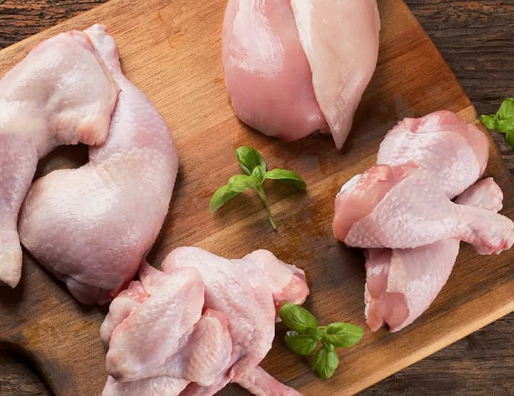 Lựa chọn phần thịt gà phù hợp với chế độ ăn từng người