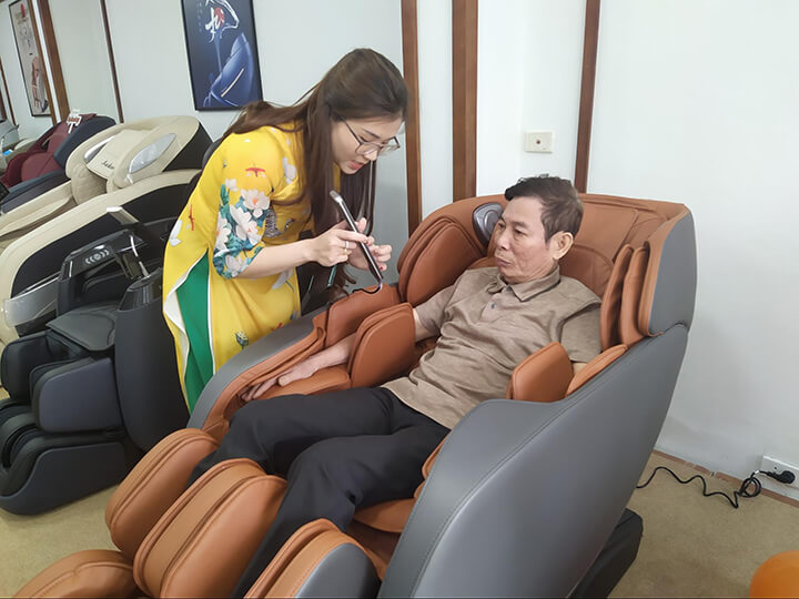 Thương hiệu ghế massage Oreni lên sóng truyền hình Phú Thọ