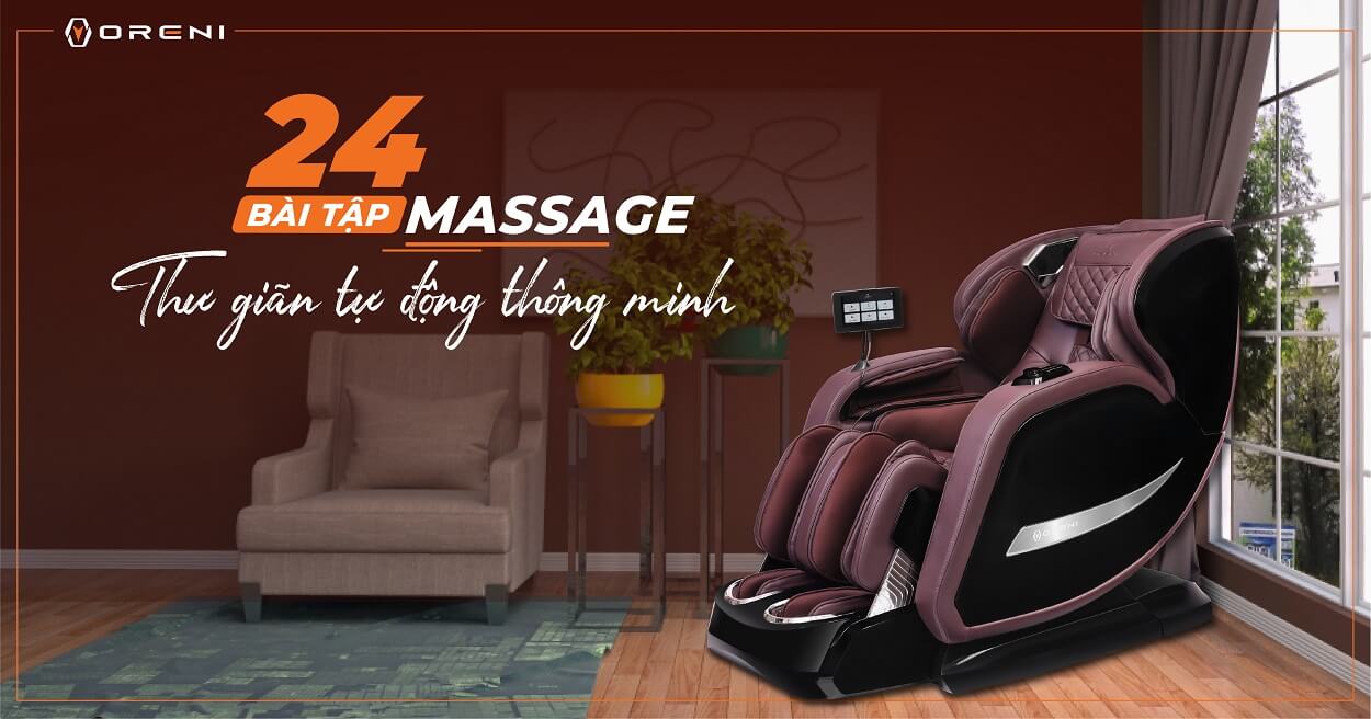 ghế massage toàn thân Oreni OR 520 Plus 
