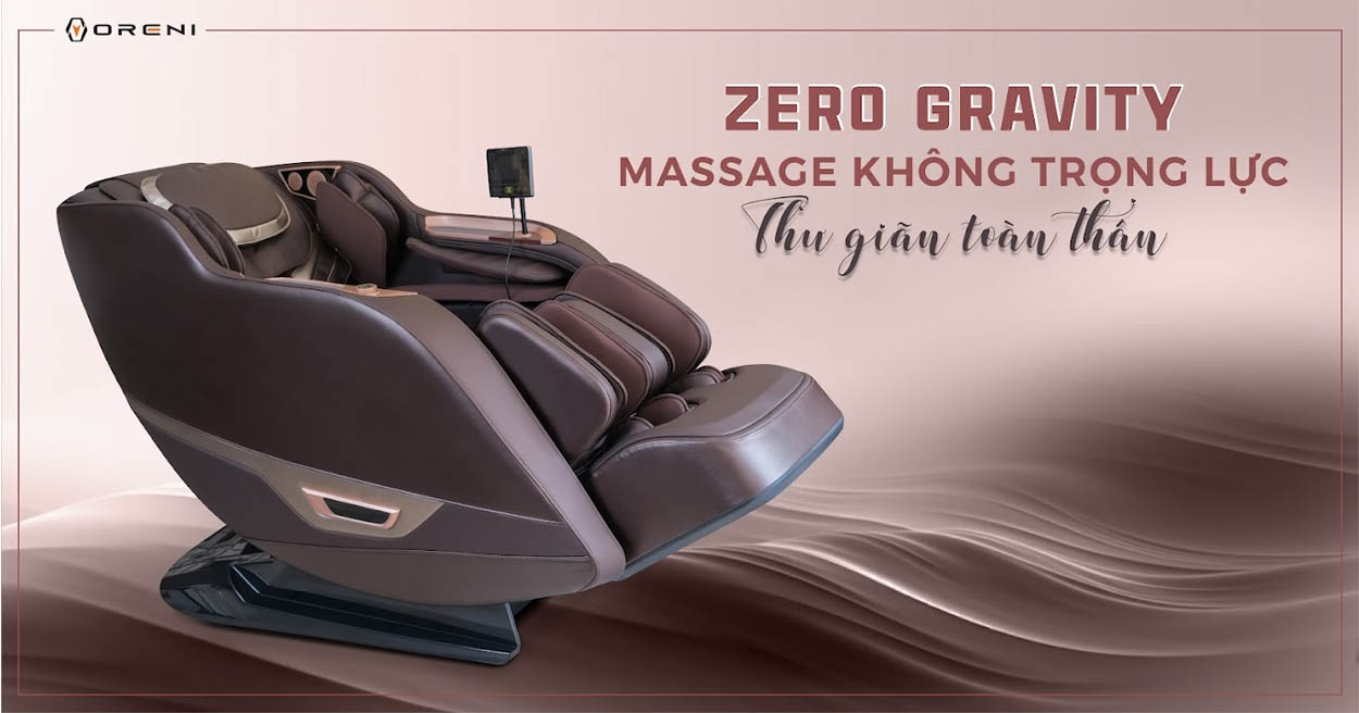 Tính năng massage không trọng lực của ghế massage Oreni Or 260