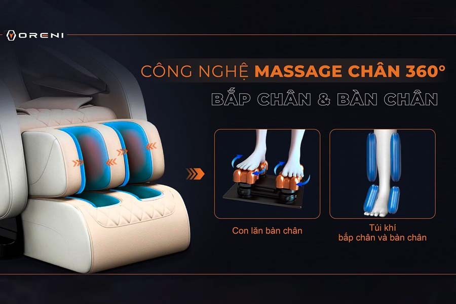 Công dụng xoá tan đau nhức, mệt mỏi của ghế massage