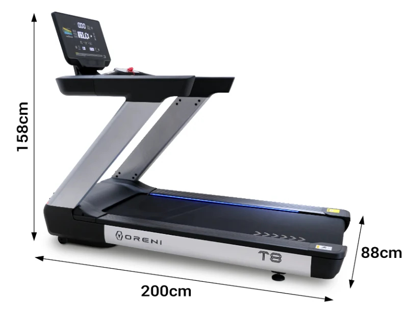 Kích thước của máy chạy Oreni T8