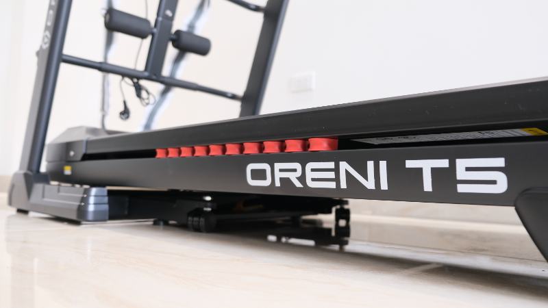 Hệ thống giảm chấn của máy chạy bộ Oreni-T5