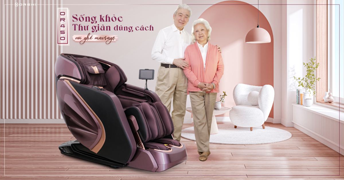 Ghế massage Oreni OR-450 nâng tầm không gian