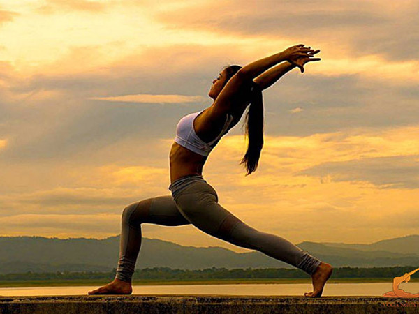 Yoga trị liệu đau lưng tư thế chiến binh